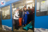 Molltaler ski test by MAH Sport i HULJS u vlaku