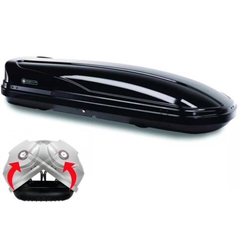 KROVNA KUTIJA MODULA WEGO DUO 500L BLACK