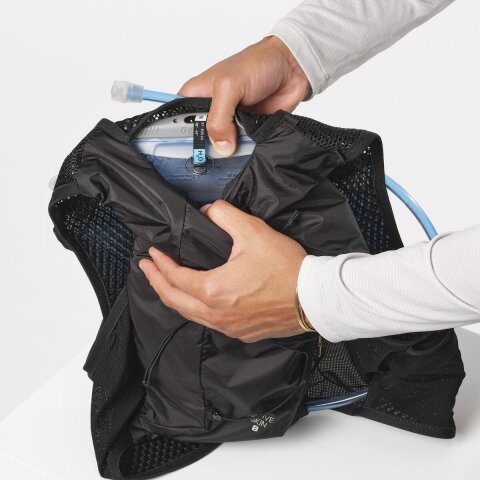 RUKSAK SALOMON RUNN MEN ACTIVE SKIN SET 8L BLACK