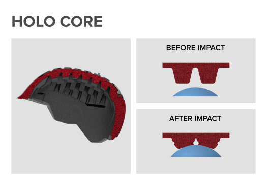 SKI KACIGA ATOMIC SAVOR GT AMID VISOR HD Red 23