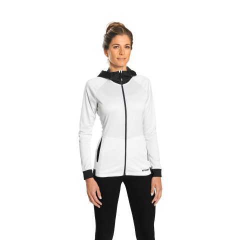 HOODIE ATOMIC ALPS FZ W WHITE