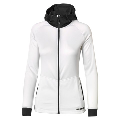 HOODIE ATOMIC ALPS FZ W WHITE