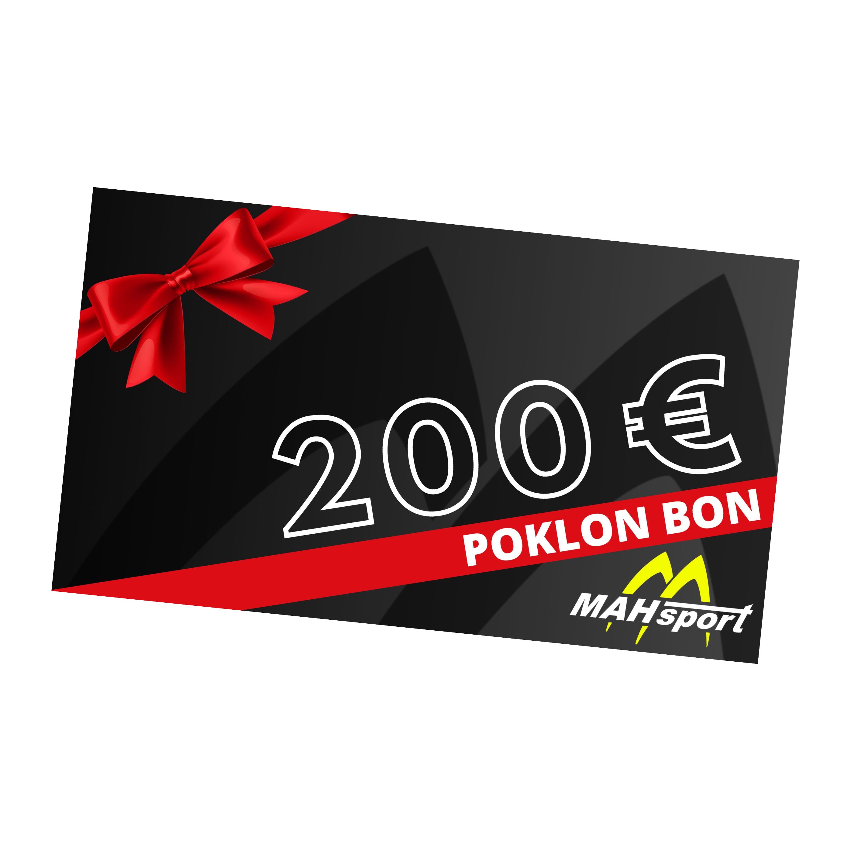 POKLON BON 200 EUR bon 2024 iskoristiv je do 31.12.2025