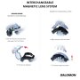 SKI MASKA SALOMON RADIUM PRIME SIGMA PHOTO L Blk S1-S3 +EXTRA LENS S1-S2 Ice Blue