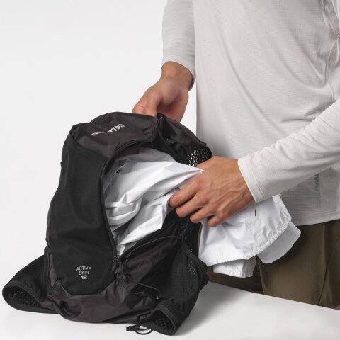 RUKSAK SALOMON ACTIVE SKIN SET 12L Blk