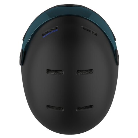 KACIGA SALOMON ORKA VISOR JR Blk Uni/Blu