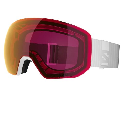 SKI MASKA SALOMON RADIUM PRO SIGMA WhPoppy Red S2 S-fit