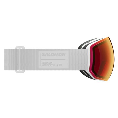 SKI MASKA SALOMON RADIUM PRO SIGMA WhPoppy Red S2 S-fit