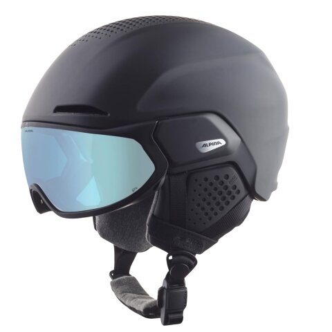 SKI KACIGA ALPINA ORO QV MIPS VISOR Blk