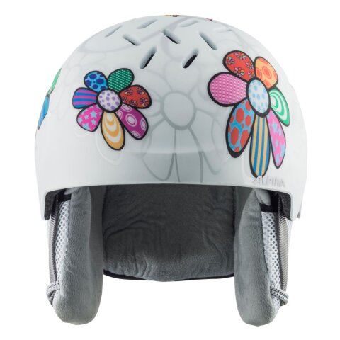 SKI KACIGA ALPINA PIZI KIDS Matt Flower Wh