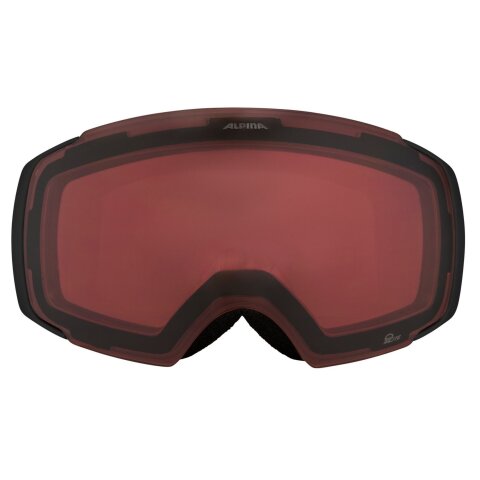 SKI MASKA ALPINA FALERA MAG Q-FLEX-LITE BlkQ Blue S2 +EXRA LENS Clear S0