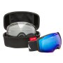 SKI MASKA ALPINA FALERA MAG Q-FLEX-LITE BlkQ Blue S2 +EXRA LENS Clear S0