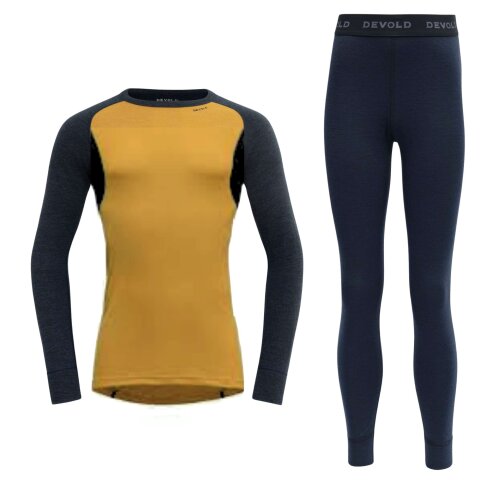 SKI VEŠ DEVOLD MULTI SPORT MERINO SET JR Ink/ArrowWood