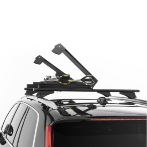 KROVNI DRŽAČ ZA SKIJE MENABO YELLO ALU BLACK 4 PARA