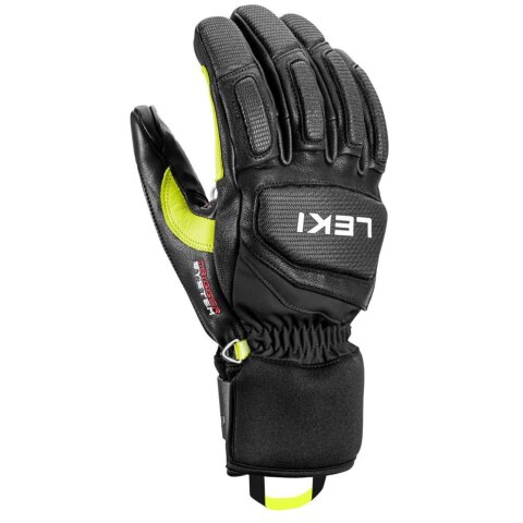 SKI RUKAVICE LEKI GRIFFIN PRO Blk/Lime/White