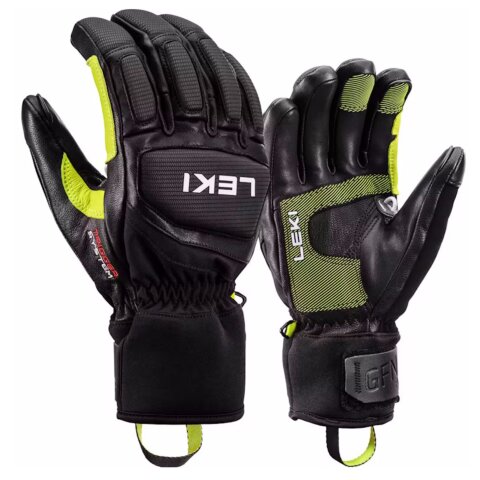 SKI RUKAVICE LEKI GRIFFIN PRO Blk/Lime/White