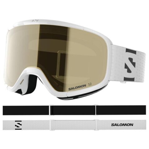 SKI MASKA SALOMON AKSIUM ACC 2.0 Wh/Gold S2 M-fit