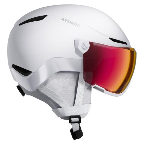 SKI KACIGA ATOMIC REVENT VISOR PHOTO S1-S3 White