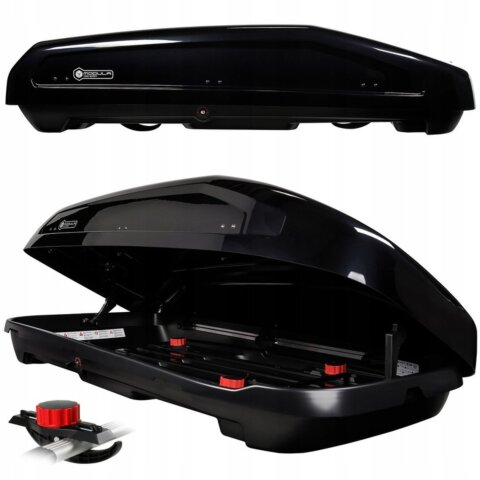 KROVNA KUTIJA MODULA EVO DUO 550L Blk Glossy 206x90x47