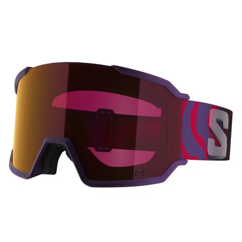 SKI MASKA SALOMON SVIEW 3 SIGMA PansyPoppy Red