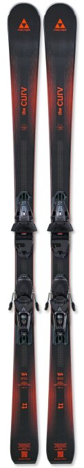 SKIJE FISCHER THE CURV TITANIUM 27+ RS10 BlkRed